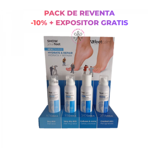Programa Profesional FEETCALM Hidratación y Reparación con Expositor GRATIS SET
