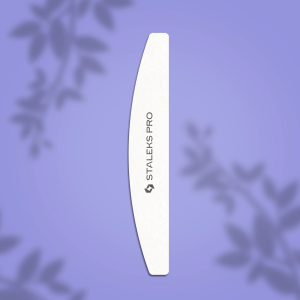 Lima Pulidora (Buff) STALEKS PRO, media luna 100/180 Grit, (10 Uds)