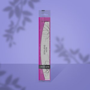 Lima mineral media luna Staleks EXPERT 40 con logo Chicaru 1 ud.