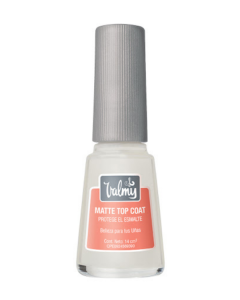 Valmy Matte Top Coat — acabado mate para esmalte de uñas