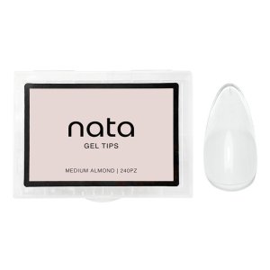 Gel tips nails Press On Nata Almond-Medium