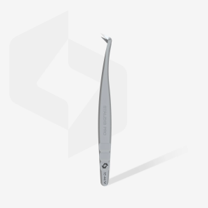 Pinza profesional para pestañas con nanomuescas EXPERT 44 TYPE 12 en forma de L 65