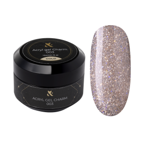 Acryl Gel Charm Gold 003