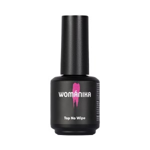 Top No Wipe WOMANIKA – Top Coat universal para manicura y pedicura