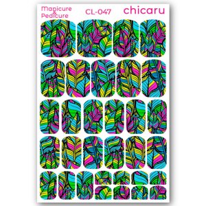 Pegatinas para uñas 2 en 1 (Manicura y Pedicura) Nail wrap 3