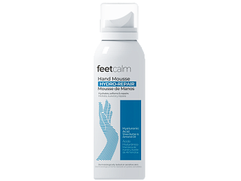 Mousse FEETCALM Hydro-Repair para manos secas y agrietadas