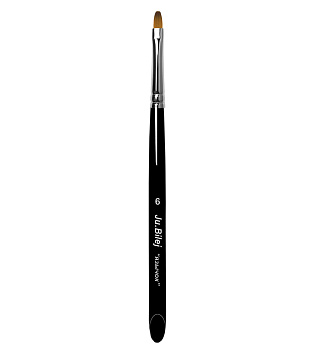 Pincel profesional para modelado en gel soJB "Cat-tongue", size 6