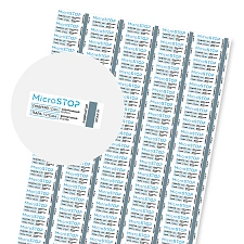 Indicadores de control de esterilización MicroSTOP – 100 uds/hoja