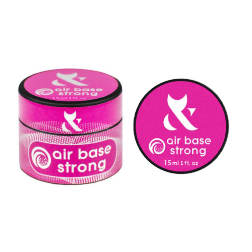 FOX Air Base Strong — base para uñas dañadas y curvadas (15 ml) Rosa
