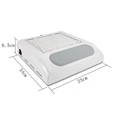 Aspirador de manicura Profesional Colector de polvo de uñas , BQ - 858-6, 80 W.