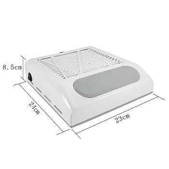 Aspirador de manicura Profesional Colector de polvo de uñas , BQ - 858-6, 80 W.