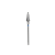 Fresa de carburo CONO de 6 mm de diámetro, parte de trabajo de 14 mm, verde