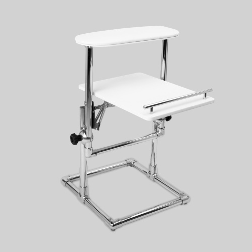 Ulka Balance - Soporte de pedicura ajustable (Blanco)