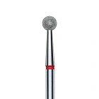 Fresa Chicaru de diamante "BOLA"  4.0 mm, Roja