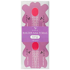 DNKa Long Paper Builder Nail Forms — moldes de papel largos para extensión de uñas
