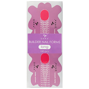 DNKa Long Paper Builder Nail Forms — moldes de papel largos para extensión de uñas