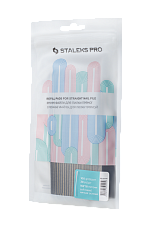White disposable files for straight nail file Staleks P ro Expert 22 DFE-20