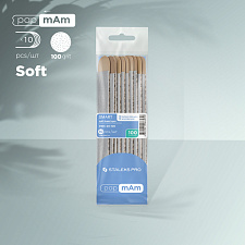 Desechables papMam con base de madera Staleks Pro Smart 20, 240 grit (10 pcs.)