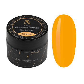 FOX Art paint Vitrage ORANGE