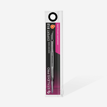 Empujador de manicura EXPERT 51 TYPE 2 (Empujador inclinado + empujador "anillo" )