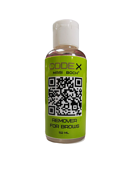 Remover for brows