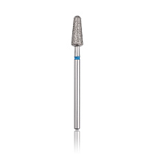Broca de diamante para uñas "gota redondeada" azul, L- 12,0 mm, Ø4,5 mm.