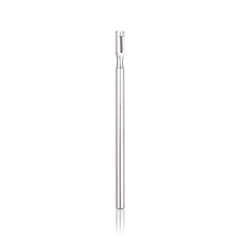 Fresa de acero inoxidable con filo afilado para eliminar callos profundos, longitud: 6,5 mm, diámetro: 2,3 mm.