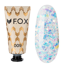 FOX Nano Poly Gel 009 — polygel para refuerzo y extensión de uñas
