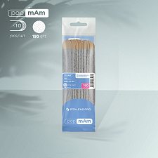 Сменные файлы papmAm на деревянной основе Staleks Pro Smart 22, 150 грит (10 шт)