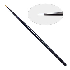 El pincel redondo 1D Nail Art Brush PNB, nylon