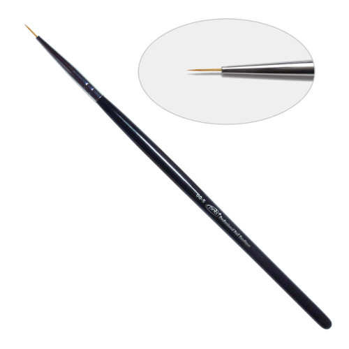 El pincel redondo 1D Nail Art Brush PNB, nylon