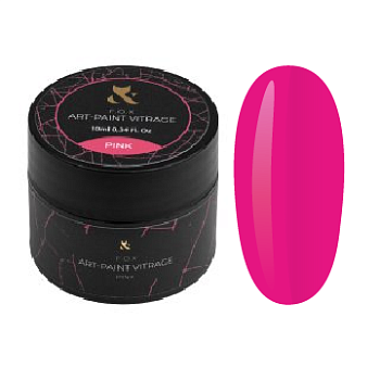 FOX Art paint Vitrage PINK