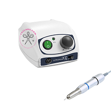 Máquina de manicura STRONG 207B con pieza de mano 107II, hasta 40.000 rpm.