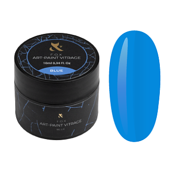 FOX Art paint Vitrage BLUE