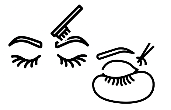 Cejas y pestañas