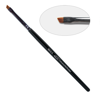 Un pincel biselado para 4D Nail Art Brush PNB, nylon