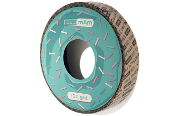 Rollo de repuesto papmAm para el donut STALEKS PRO 180 grit white