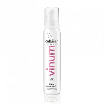 Callusan cream mousse VINUM Relajante 125 ml.