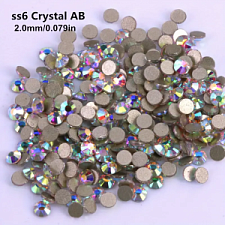 Cristales multicolor para uñas SS6 AB
