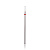 Broca de carburo de tungsteno "BOLA" con cuello estrecho/ 1 mm, roja