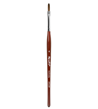 Pincel de gel y acrilgel plano, Roubloff AK33R