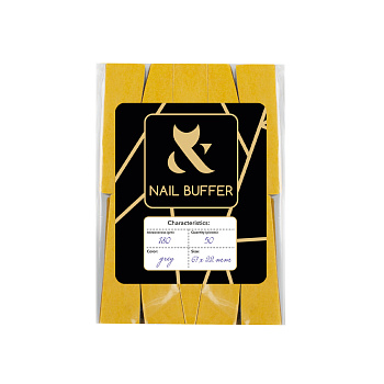 Abrasivos desechables para lima FOX Grano 180 (135 mm) BUFF / PULIDOR