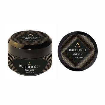 FOX Builder gel One Step - Gel monofásico transparente