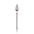 Diamond drill bit "rounded cone", L- 12.0 mm., Ø6.0 mm.