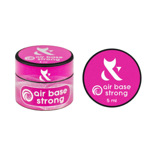 FOX Air Base Strong — base para uñas dañadas y curvadas (5 ml) Rosa