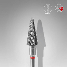 Carbide drill bit CONUS 6 mm diameter, working part 14 mm, green