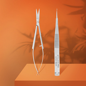 Micro tijeras para cejas EXPERT 90
