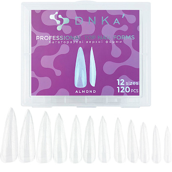 DNKa Top Nail Forms - Almendra