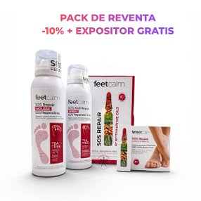 Programa Profesional FEETCALM SOS Repair Antifúngico para Pies y Uñas con Expositor GRATIS SET