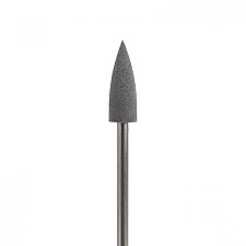 Fresa pulidor de silicona gris Cono (acabado brillante)